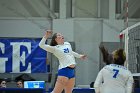 VB vs MHC  Wheaton Women's Volleyball vs Mount Holyoke College. - Photo by Keith Nordstrom : Wheaton, Volleyball, VB